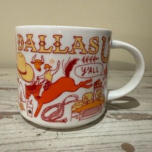 Starbucks Dallas Been There Series Ceramic Mug 14 Oz 2022